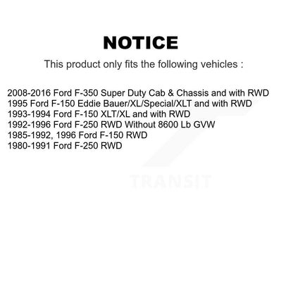 Amortisseur arrière pour Ford F-350 Super Duty F-150 F-250 78-37052