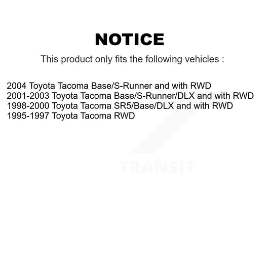 Amortisseur arrière pour Toyota Tacoma 78-37112