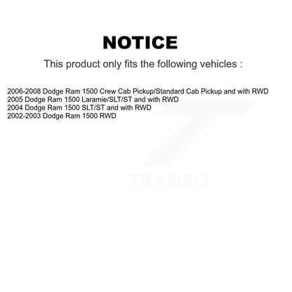 Amortisseur avant pour Dodge Ram 1500 78-37206