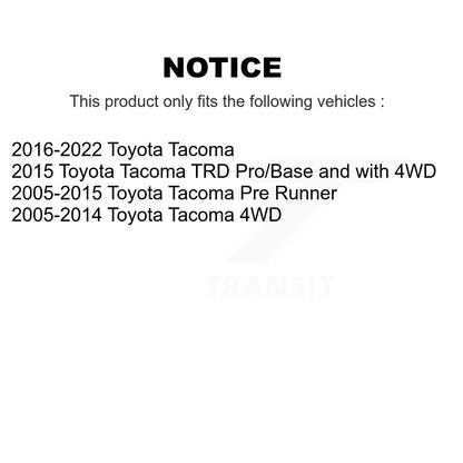 Amortisseur arrière pour Toyota Tacoma 78-37280