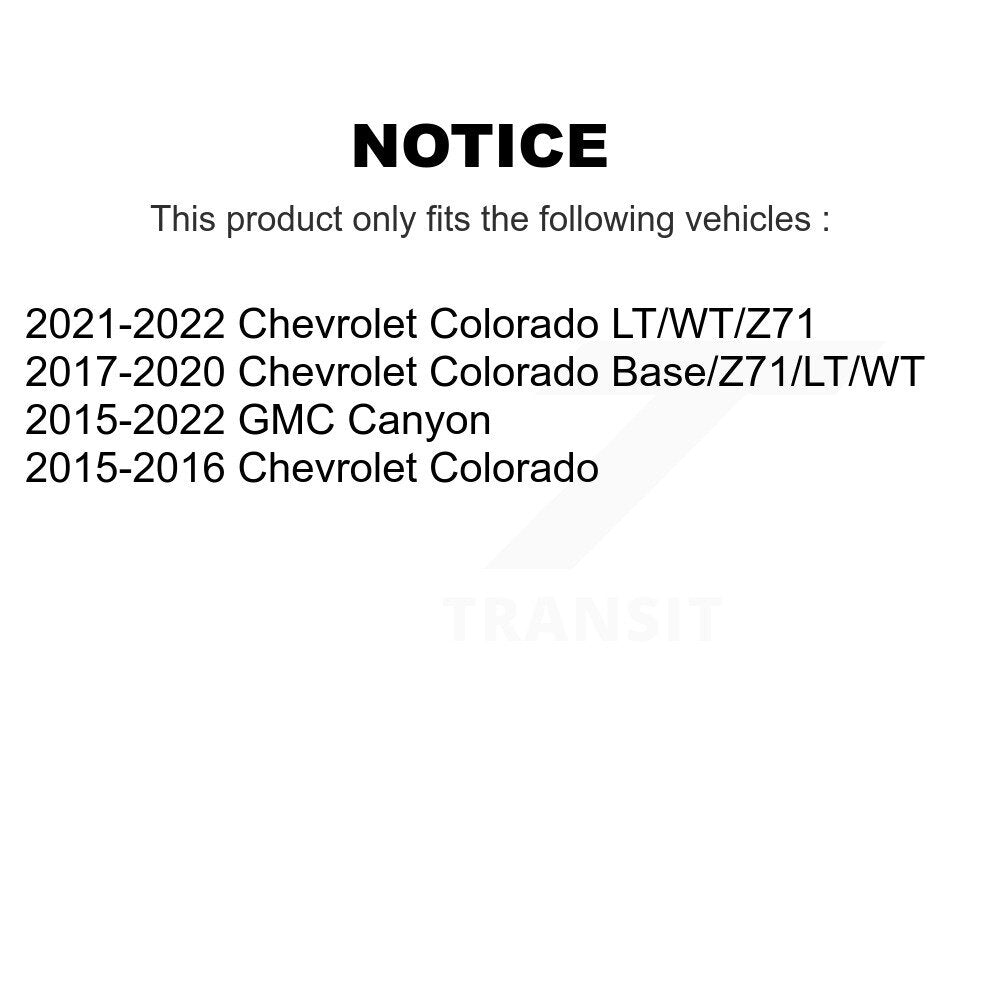 Amortisseur arrière pour Chevrolet Colorado GMC Canyon 78-37351