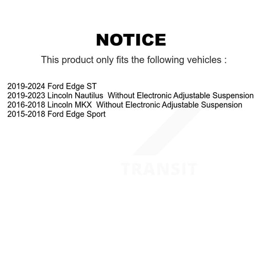 Amortisseur arrière pour Ford Edge Lincoln Nautilus MKX 78-37378