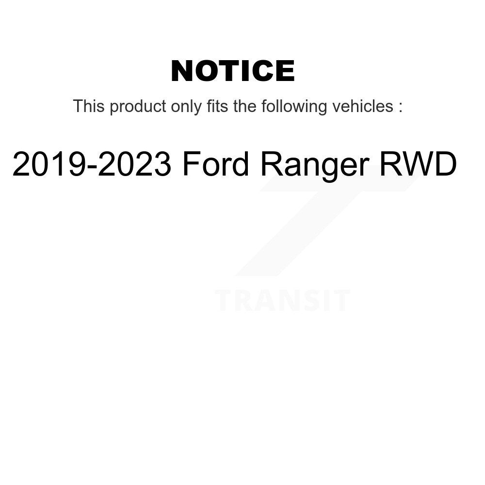 Absorbeur de choc arrière pour 2019-2023 Ford Ranger RWD 78-37419