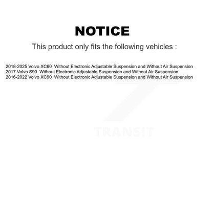Absorbeur de choc arrière pour Volvo XC60 XC90 S90 78-37437