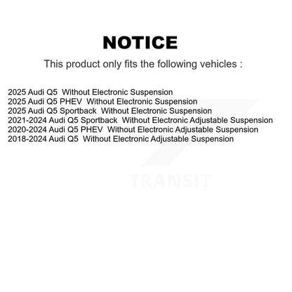 Absorbeur de choc arrière pour Audi Q5 Sportback PHEV 78-37439