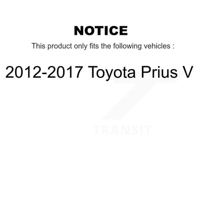 Amortisseur arrière pour Toyota Prius V 2012-2017 78-5502