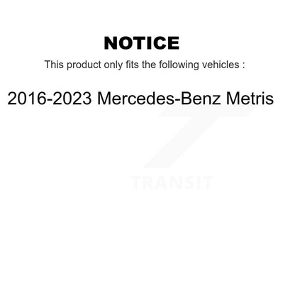 Absorbeur de choc arrière pour 2016-2023 Mercedes-Benz Metris 78-552002