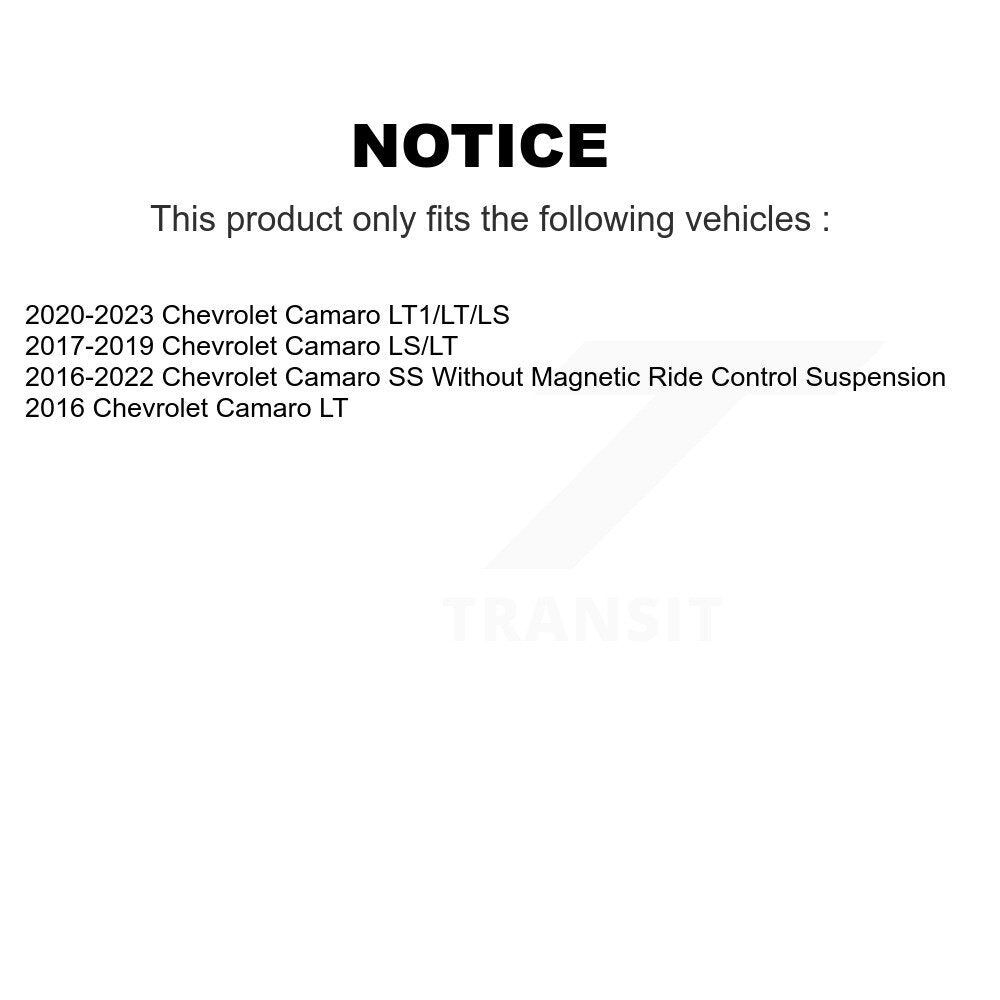 Amortisseur arrière pour Chevrolet Camaro 78-5543