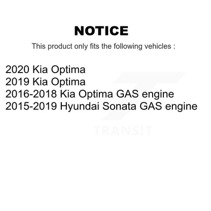 Amortisseur arrière pour Hyundai Sonata Kia Optima 78-5551