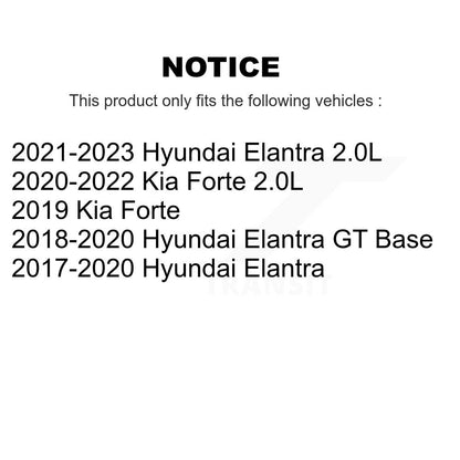 Amortisseur arrière pour Hyundai Elantra Kia Forte GT 78-5562