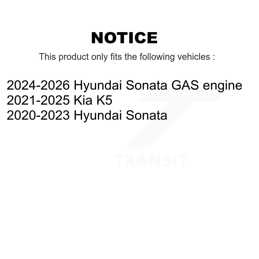 Absorbeur de choc arrière pour Hyundai Sonata Kia K5 78-5576