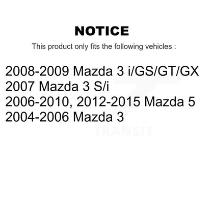 Amortisseur arrière pour Mazda 3 5 78-5607