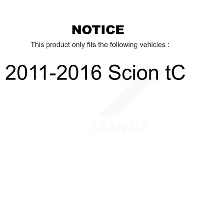 Amortisseur arrière pour Scion tC 2011-2016 78-5684