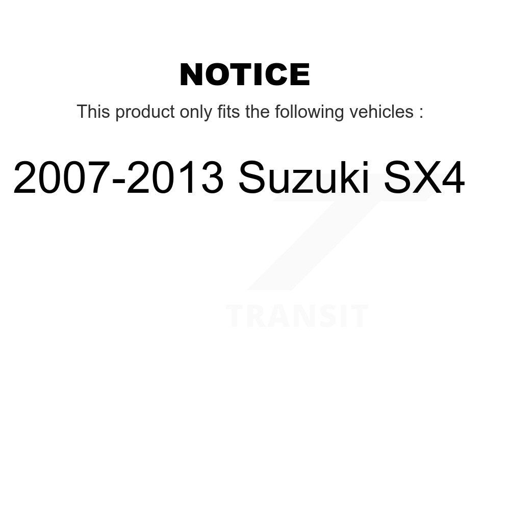 Amortisseur arrière pour Suzuki SX4 2007-2013 78-5688