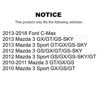 Amortisseur arrière pour Mazda 3 Ford C-Max Sport 78-5697