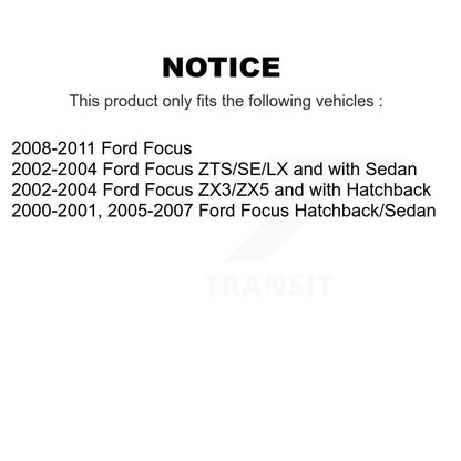 Amortisseur arrière pour Ford Focus 78-5796
