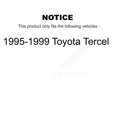 Jambe de suspension avant droite pour Toyota Tercel 1995-1999 78-71654