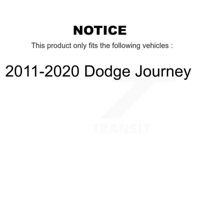 Jambe de suspension arrière pour Dodge Journey 2011-2020 78-72896
