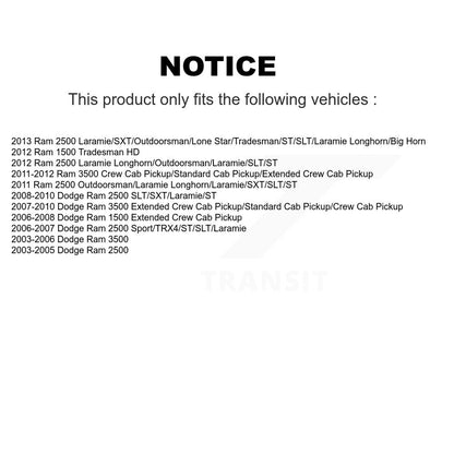 Amortisseur arrière pour Dodge Ram 3500 2500 1500 78-911222