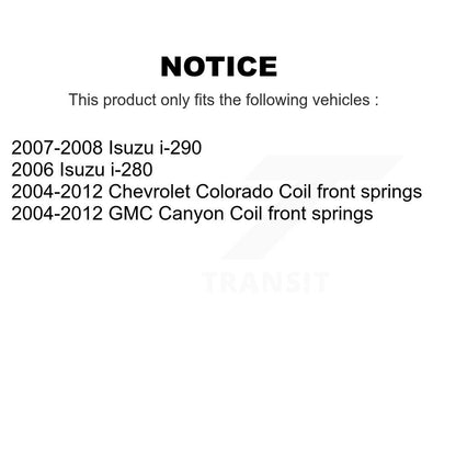 Amortisseur arrière pour Chevrolet Colorado GMC Canyon Isuzu i-280 i-290
