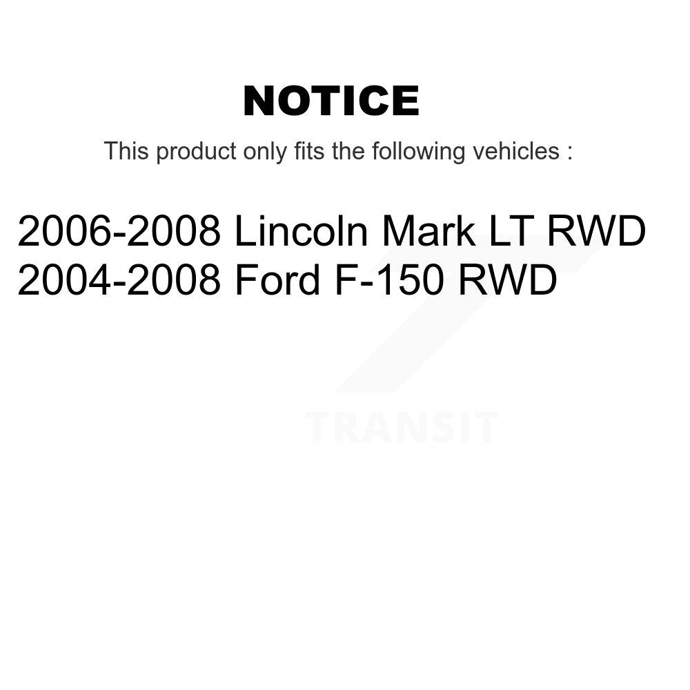 Amortisseur arrière pour Ford F-150 Lincoln Mark LT RWD 78-911261