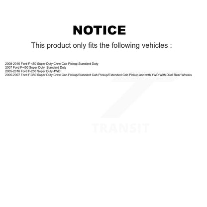 Amortisseur arrière pour Ford F-250 Super Duty F-350 F-450 78-911267