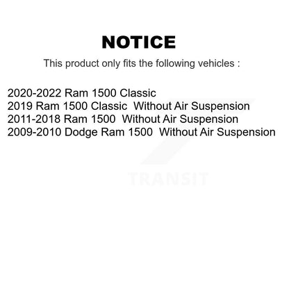 Amortisseur arrière pour Ram 1500 Classic Dodge 78-911299