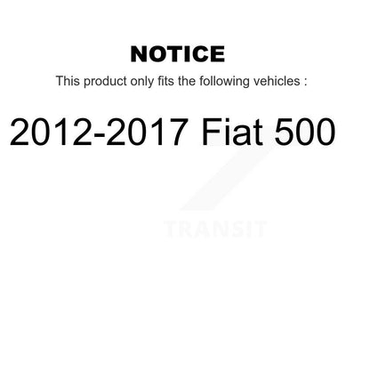 Amortisseur arrière pour Fiat 500 2012-2017 78-TM4004