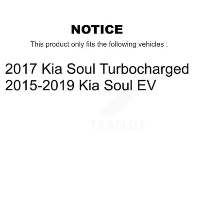 Amortisseur arrière pour Kia Soul EV 78-TM5000