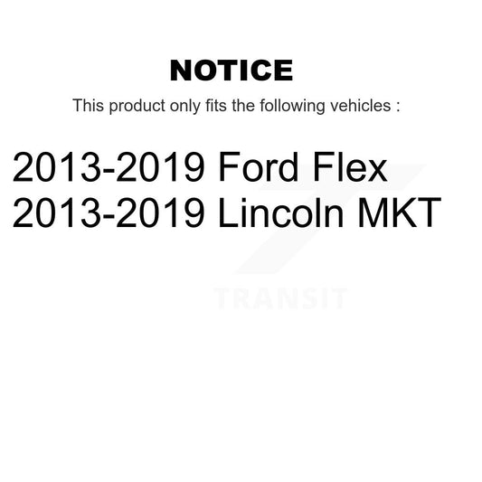 Ensemble de ressort hélicoïdal de contrefiche de Suspension avant gauche, pour Ford Flex Lincoln MKT