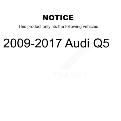 Ensemble de ressorts hélicoïdaux de jambe de suspension avant droite, pour Audi Q5 2009 – 2017