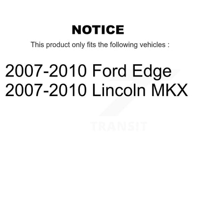 Ensemble de ressorts hélicoïdaux de jambe de force de Suspension avant droite, pour Ford Edge Lincoln MKX