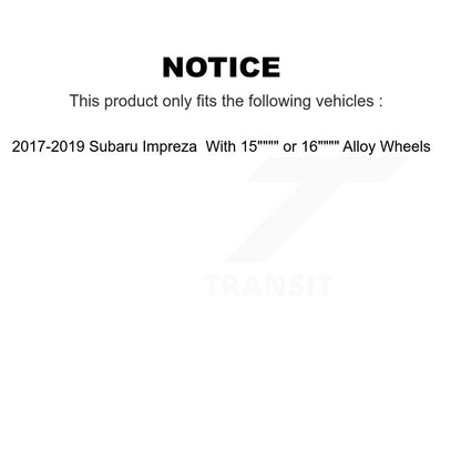 Ensemble de ressort hélicoïdal de contrefiche de suspension avant droite pour Subaru Impreza 78A-13026