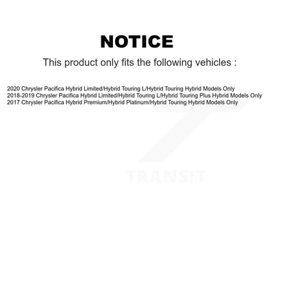 Assemblage de printemps Strut Coil pour Chrysler Pacifica