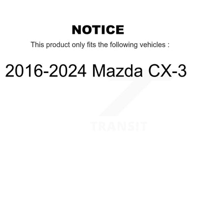 Assemblage de printemps pour la suspension avant gauche de la bobine pour 2016-2024 Mazda CX-3