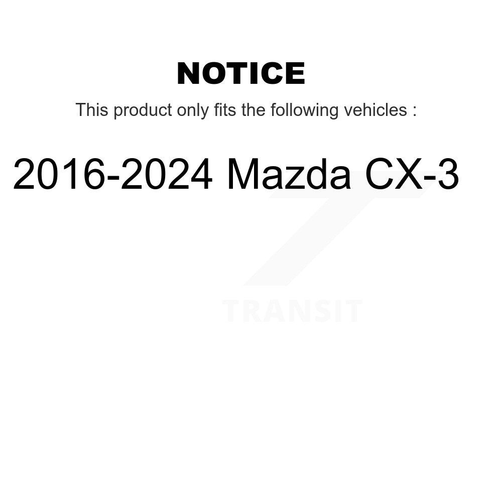 Assemblage du printemps de la bobine de serrage avant droite pour 2016-2024 Mazda CX-3