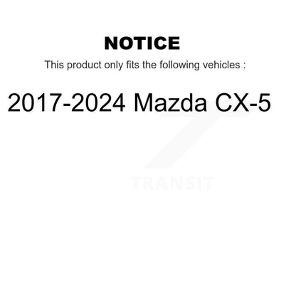 Assemblage de printemps pour la suspension avant droite de la bobine pour 2017-2024 Mazda CX-5