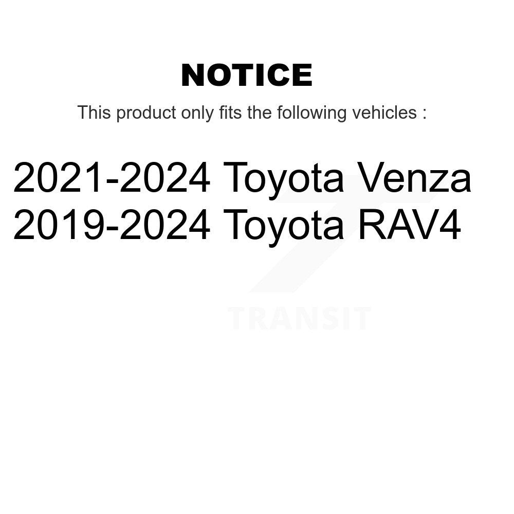 Assemblage de ressort de suspension avant-droite Strut Coil pour Toyota RAV4 Venza