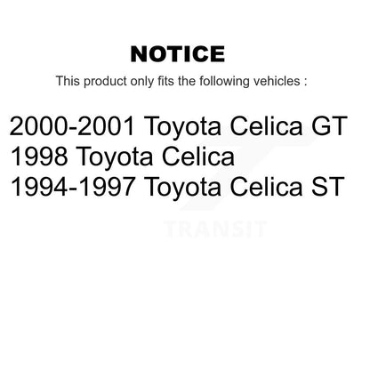 Rotor de frein à disque avant (1 pièce seulement) pour Toyota Celica 8-96499