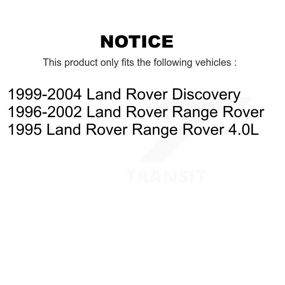 Rotor de frein à disque arrière (1 pièce seulement) pour Land Rover Discovery Range 8-96728
