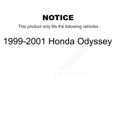 Tambour de frein arrière (1 pièce seulement) pour Honda Odyssey 1999-2001 8-9674