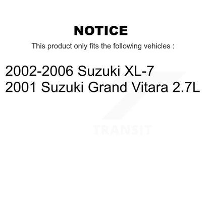 Tambour de frein arrière (1 pièce seulement) pour Suzuki XL-7 Grand Vitara 8-9739