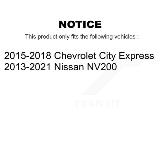 Tambour de frein arrière (1 pièce seulement) pour Nissan NV200 Chevrolet City Express 8-97846