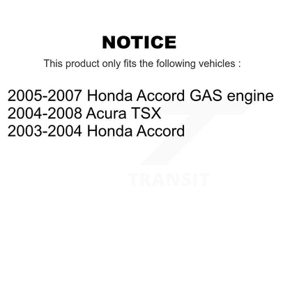 Rotor de frein à disque arrière (1 pièce seulement) pour Honda Accord Acura TSX 8-980138