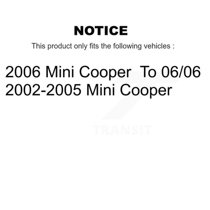 Rotor de frein à disque arrière (1 pièce seulement) pour Mini Cooper 8-980154