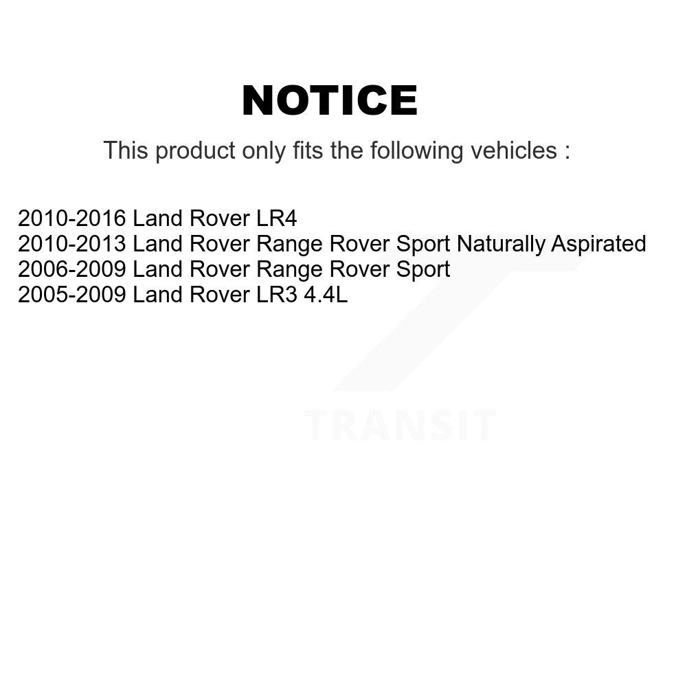 Rotor de frein à disque arrière (1 pièce seulement) pour Land Rover Range Sport LR4 LR3 8-98034