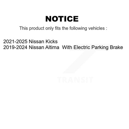 Rotor de frein à disque arrière (1 pièce seulement) pour Nissan kick Altima 8-982511