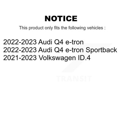 Rotor de frein à disque avant (1 pièce seulement) pour Volkswagen ID.4 Audi Q4 e-tron