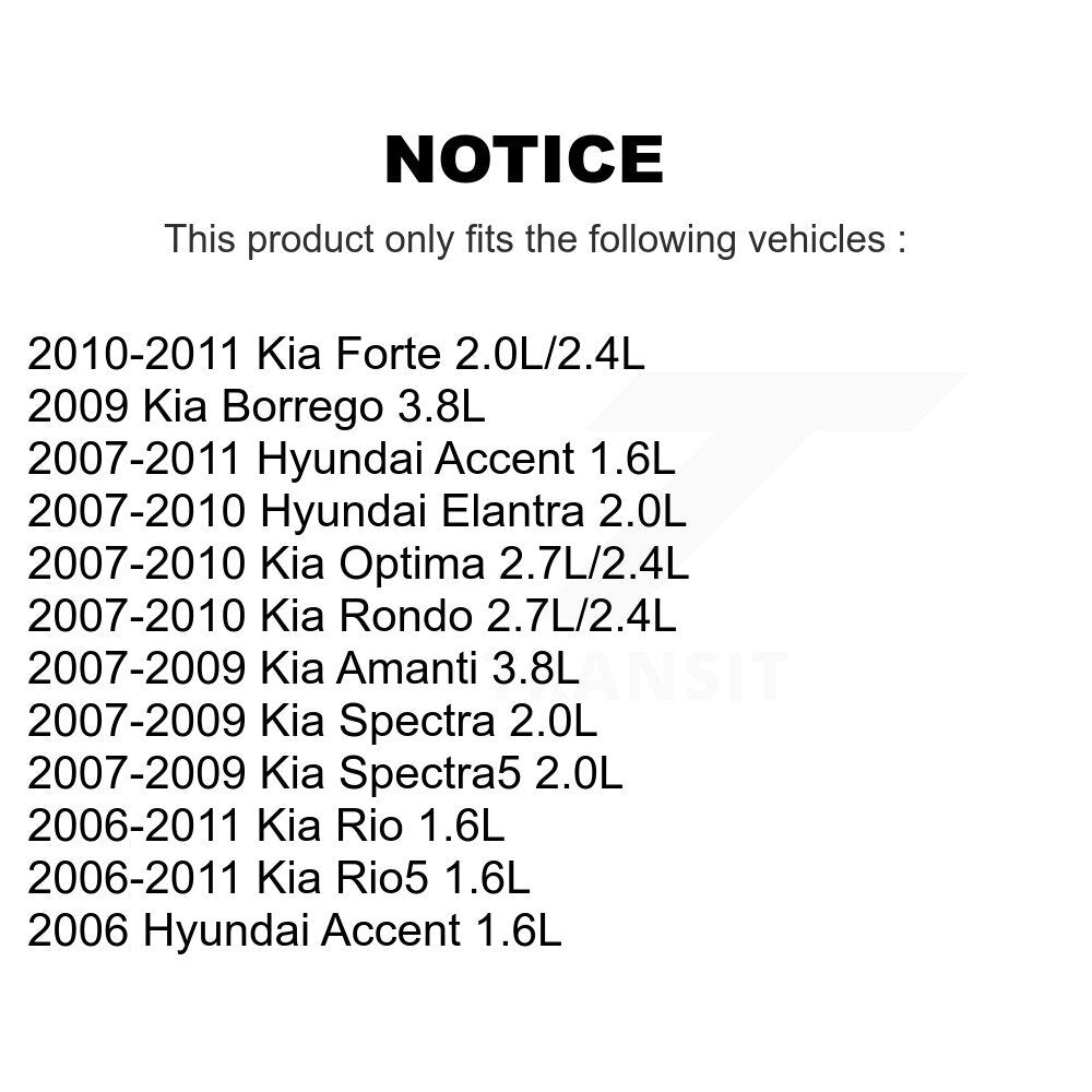 Pompe à carburant électrique, pour Hyundai Kia Accent Elantra Rondo Forte Rio Rio5 Optima