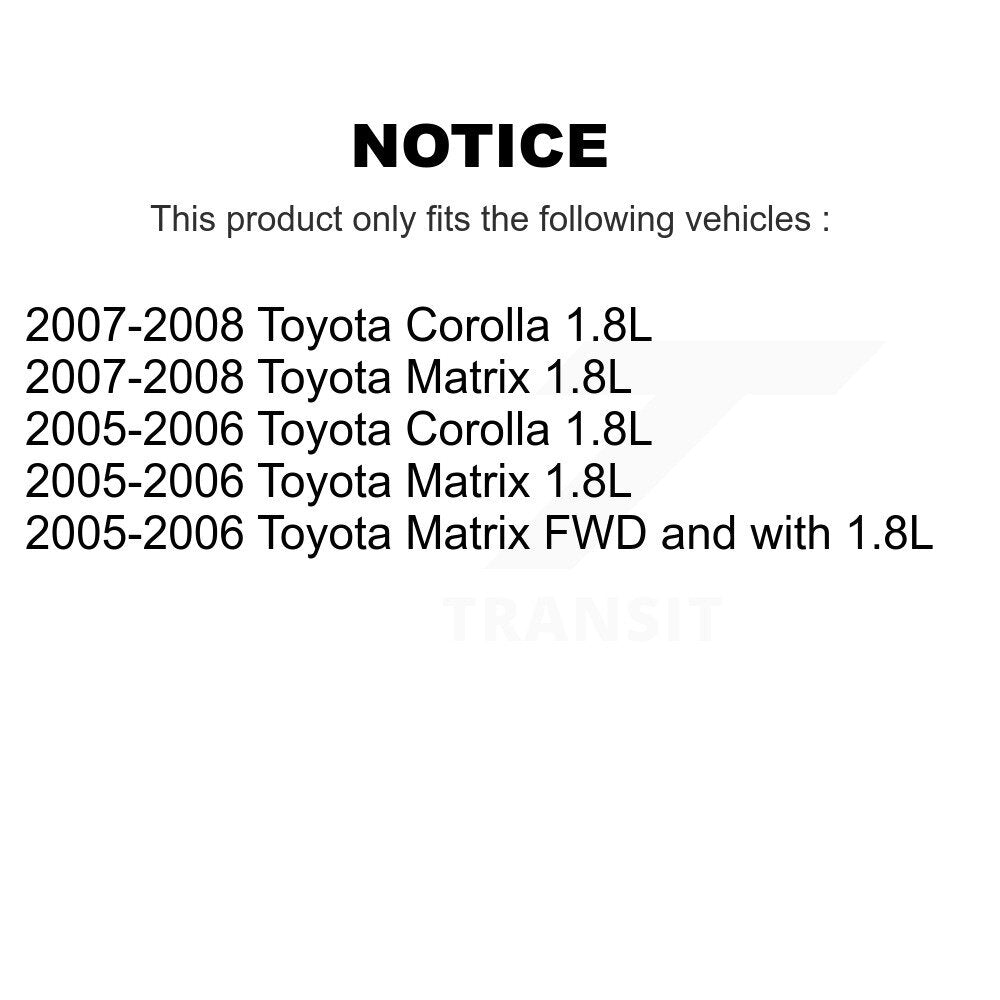 Ensemble de module de pompe à carburant pour Toyota Corolla Matrix AGY-00310048